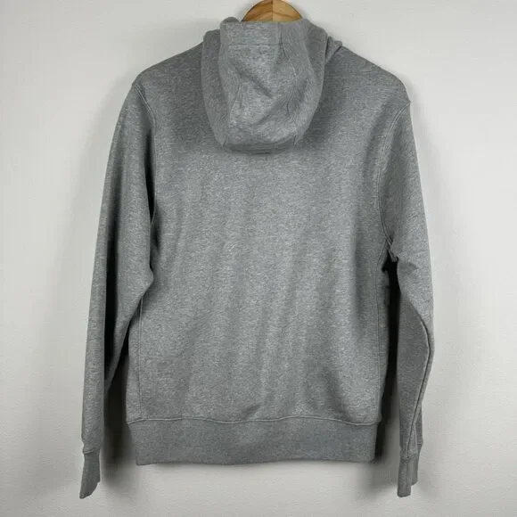 Nike Mens Hoodie Sportswear Fleece Sweatshirt Gray White Small BV2973-063 NEW - Picture 7 of 7